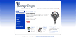 Desktop Screenshot of fantasydragonshop.com